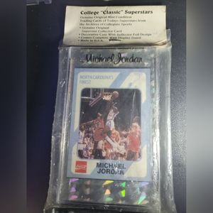 MICHAEL JORDAN MINT CONDITION COCA-COLA VINTAGE 1989 CARD#13